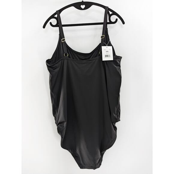 Andie Swim Black One Piece Swimsuit The Amalfi - Picture 5 of 9